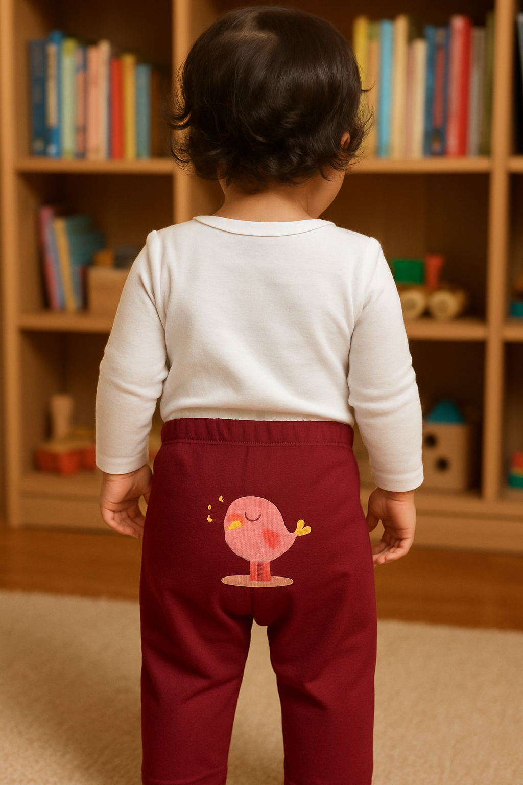 Conjunto Manga Longa - Passarinho Cantor