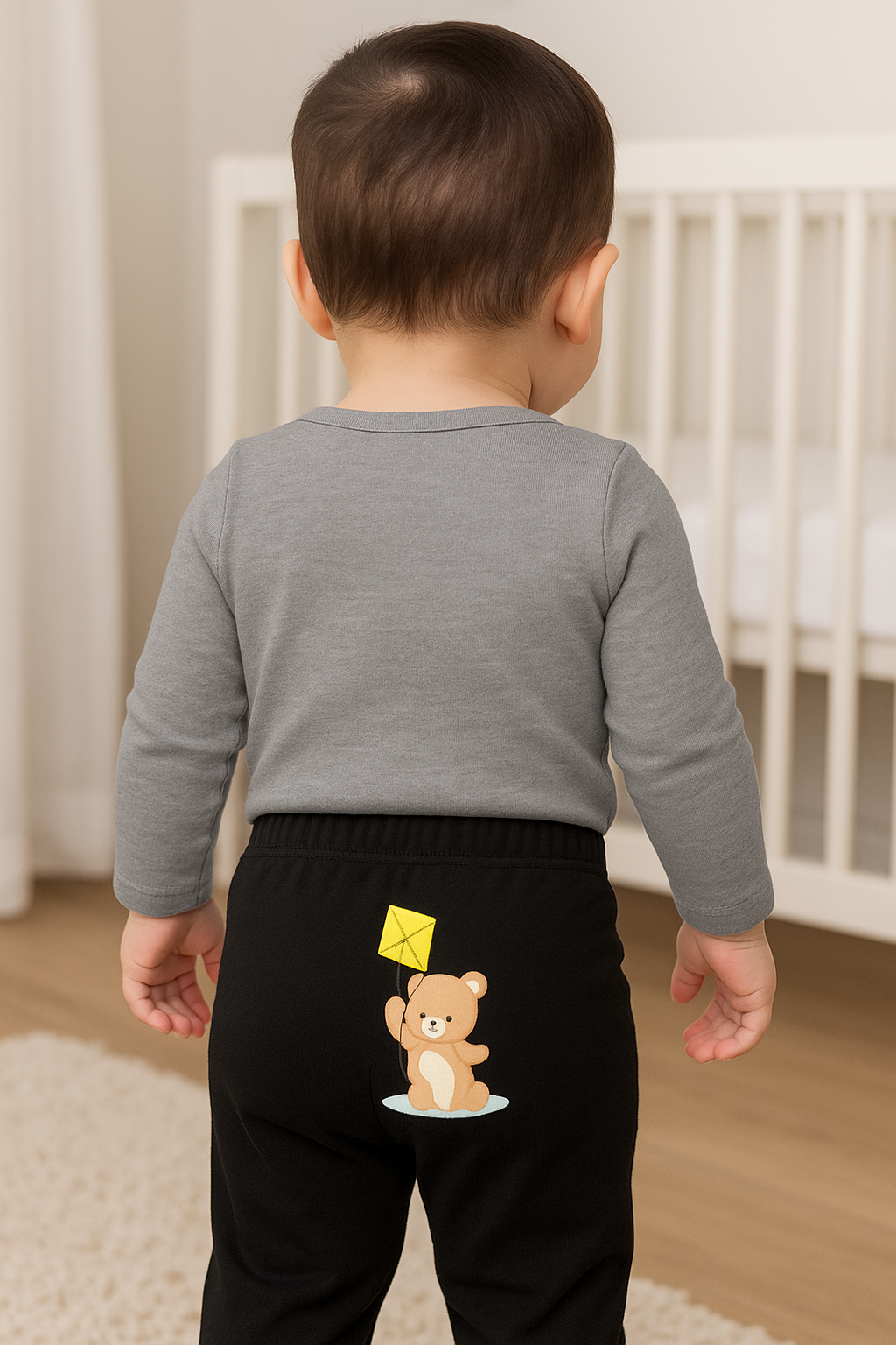 Conjunto Manga Longa - Urso Pipa