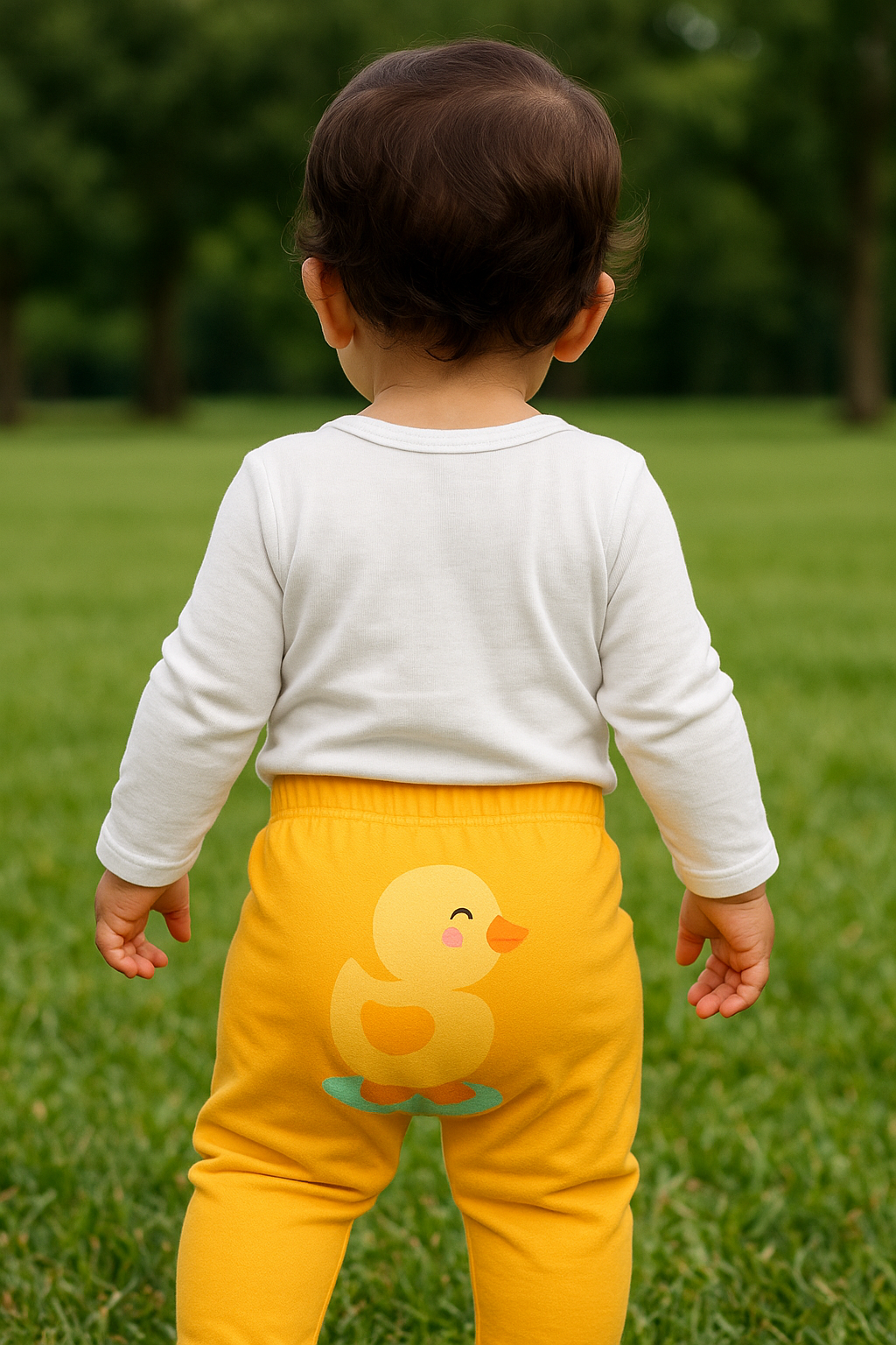 Conjunto Manga Longa - Patinho Amarelo