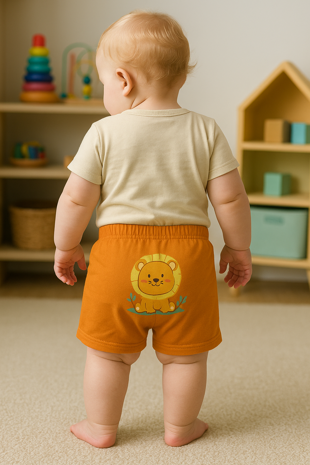 Conjunto Manga Curta - Leão Simpático