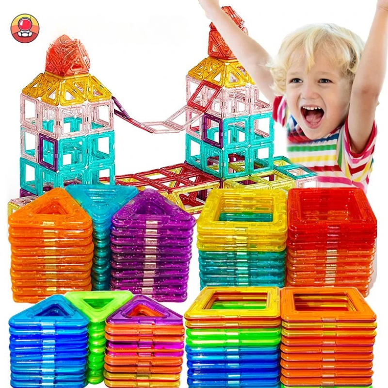 Blocos Magnéticos de Montar