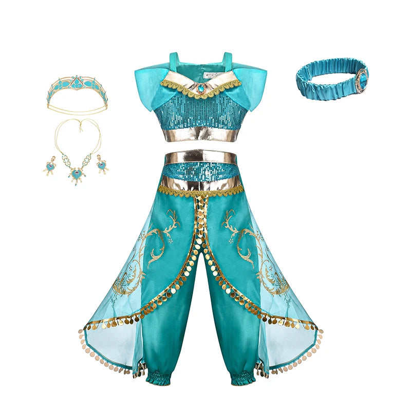 Fantasia Infantil Princesa Jasmine – Festa & Imaginação