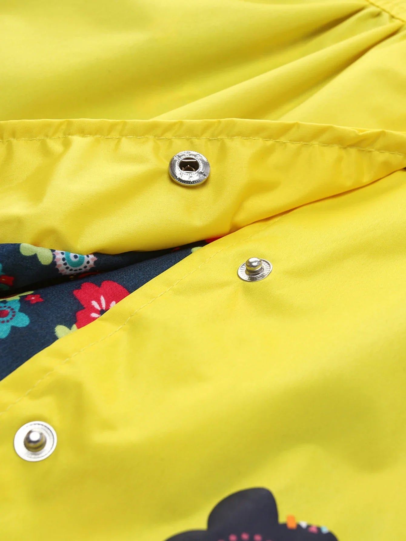 Capa de Chuva Infantil com Capuz – Jaqueta Impermeável Estampada para Meninas e Meninos