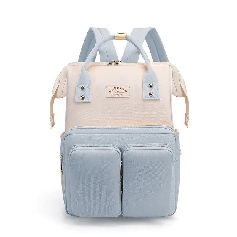 Mochila Maternidade Térmica Multifuncional para Mamãe e Bebê