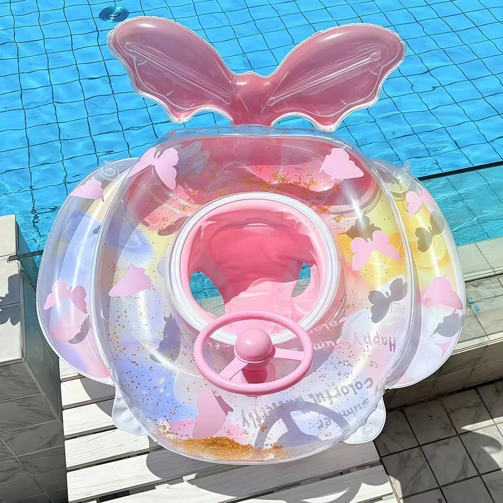 Boia Inflável Infantil Sereia com Assento