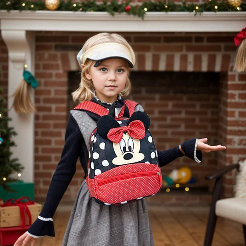 Mochila Minnie – Mochila Escolar Infantil Kawaii Rosa