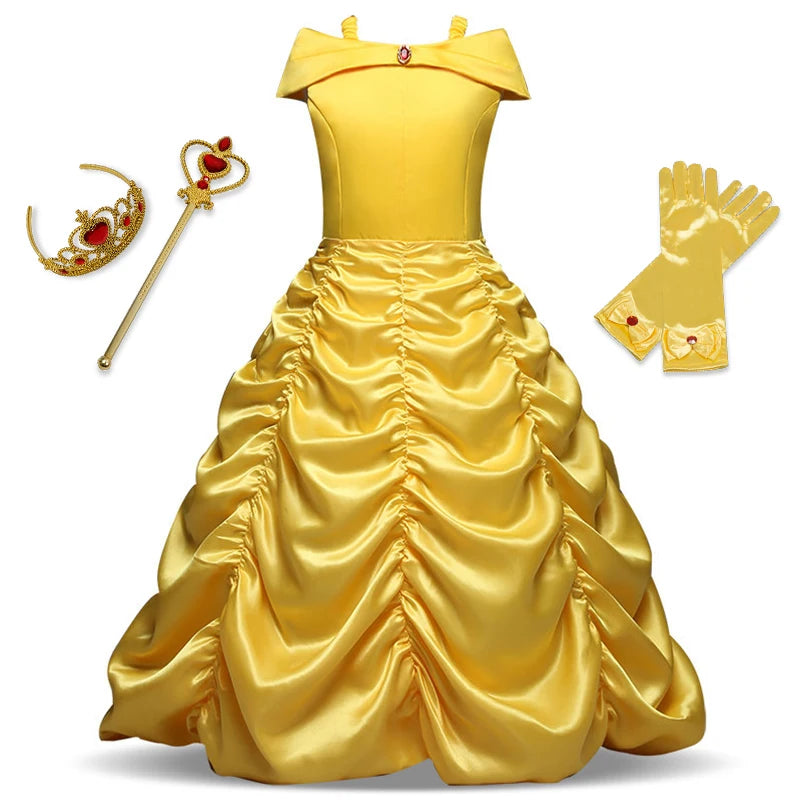 Vestido Princesa Branca de Neve – Infantil
