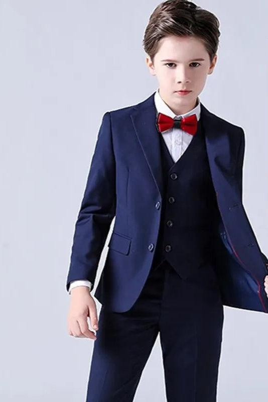 Terno Infantil Xadrez com Gravata Borboleta