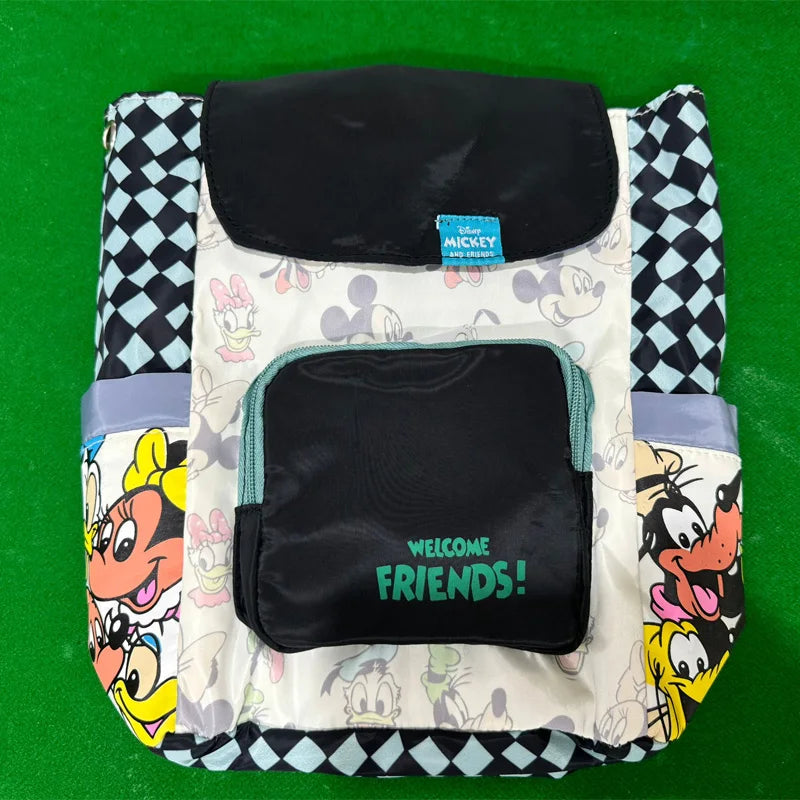 Mochila Infantil Disney de Cordão – Mochila Escolar de Luxo com Personagem Fofo