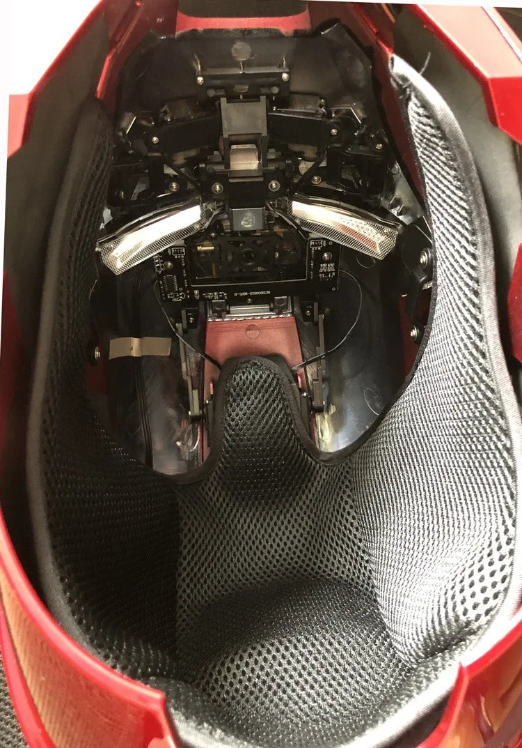 Capacete Homem de Ferro Mark 85 Colecionável em Metal Cromado – Réplica Realista