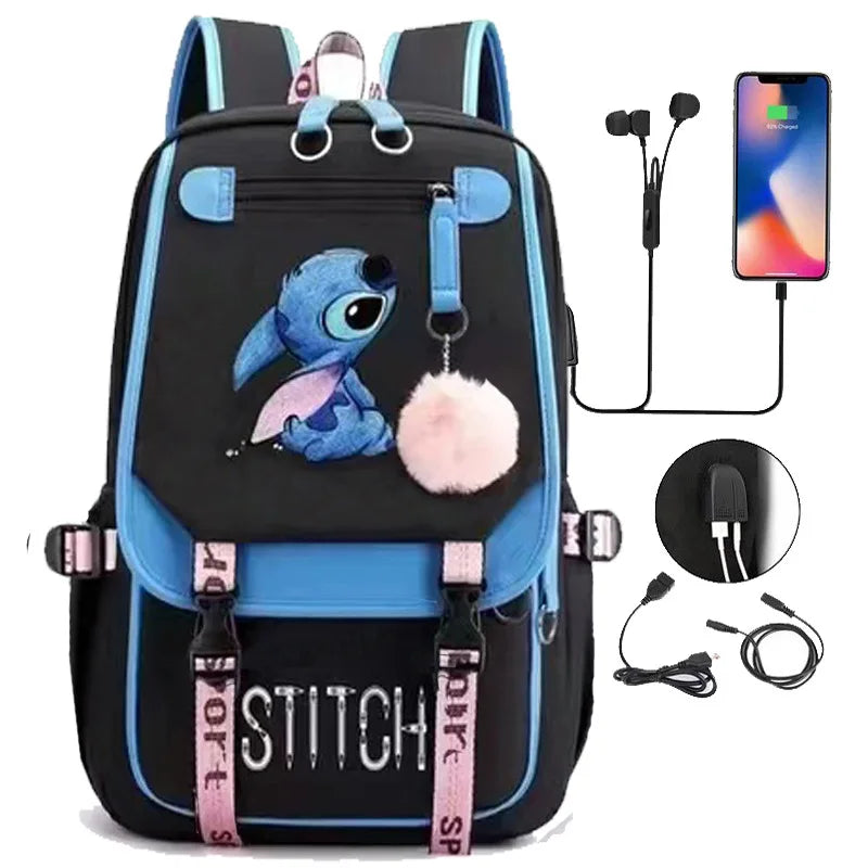 Mochila Infantil Disney Stitch