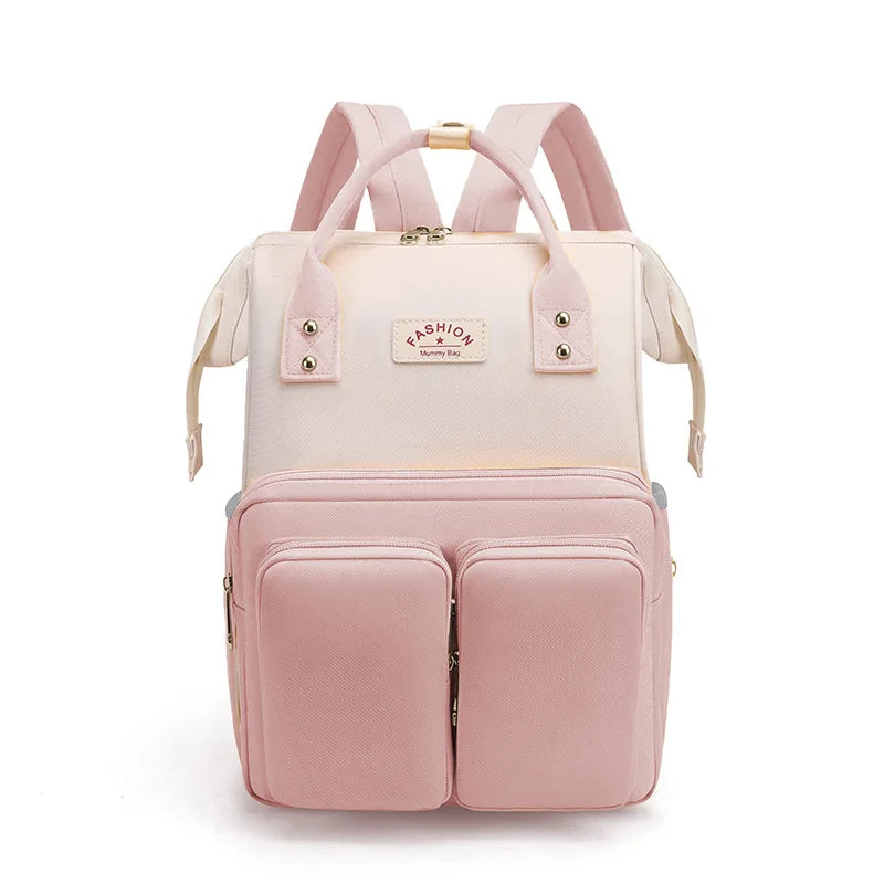 Mochila Maternidade Térmica Multifuncional para Mamãe e Bebê