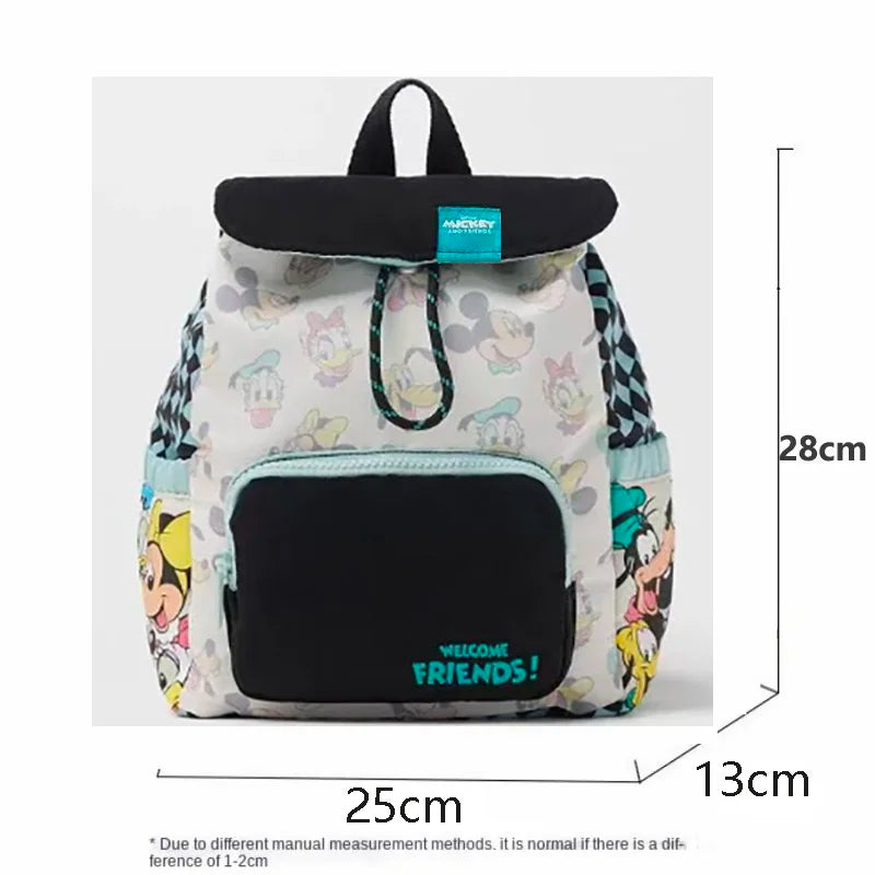 Mochila Infantil Disney de Cordão – Mochila Escolar de Luxo com Personagem Fofo