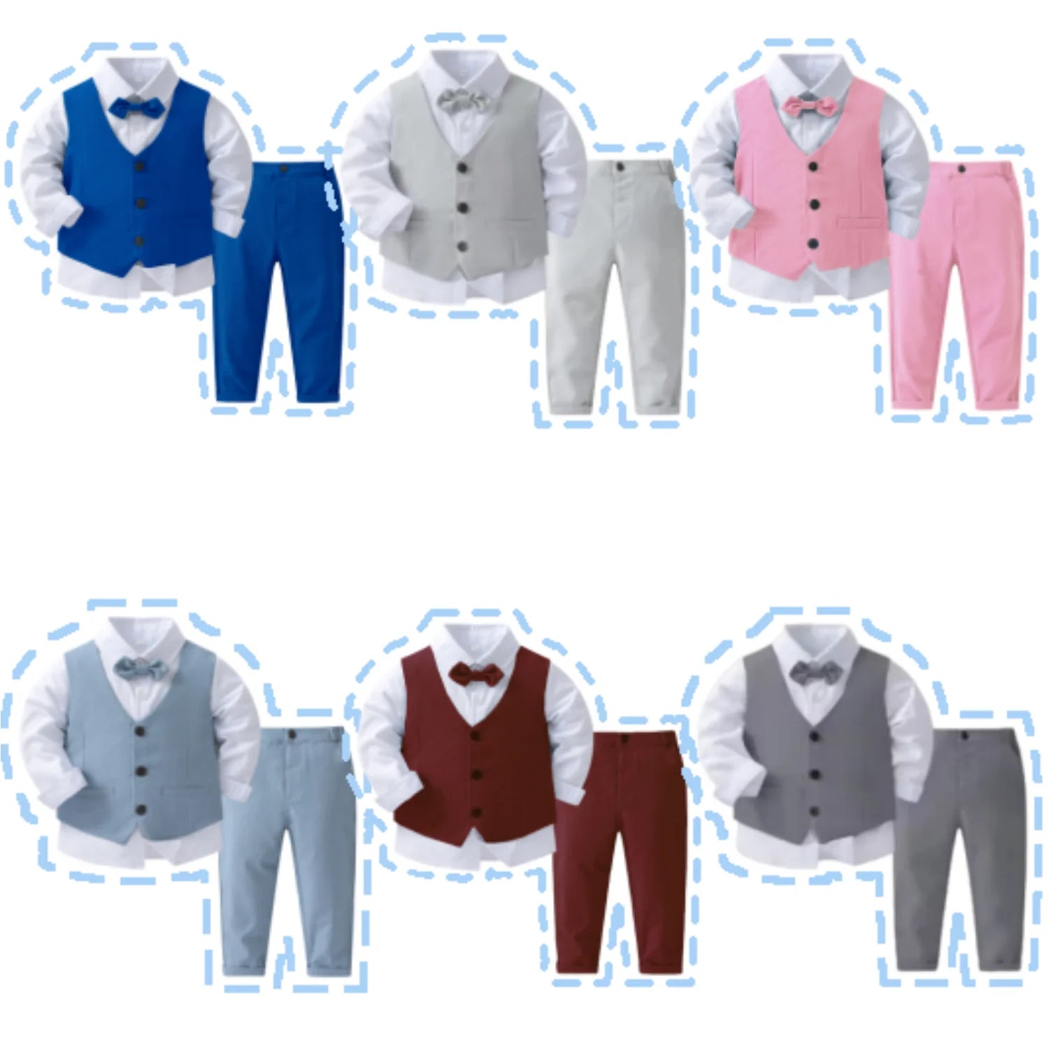 Conjunto Infantil Social com Colete