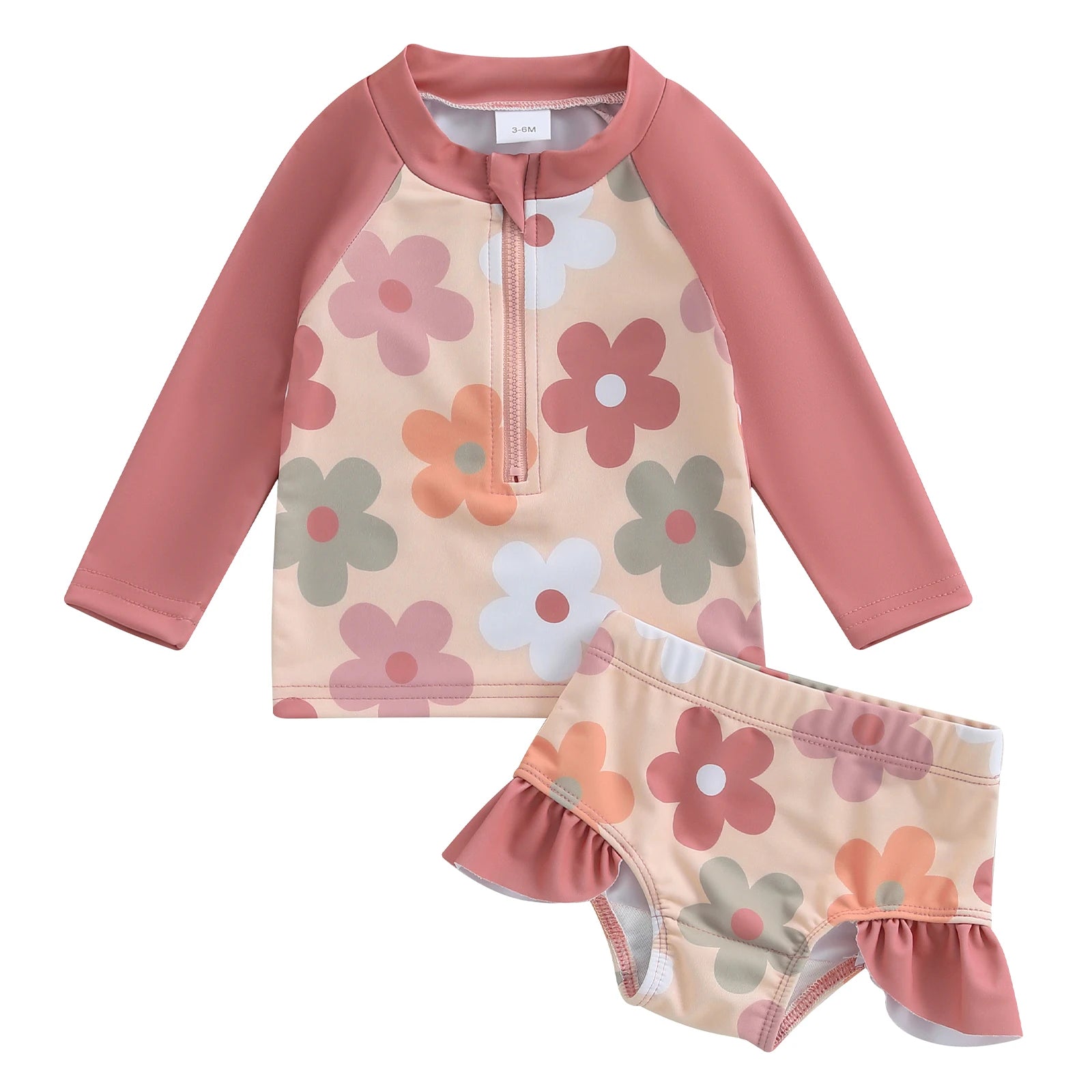 Conjunto Infantil de Praia para Meninas