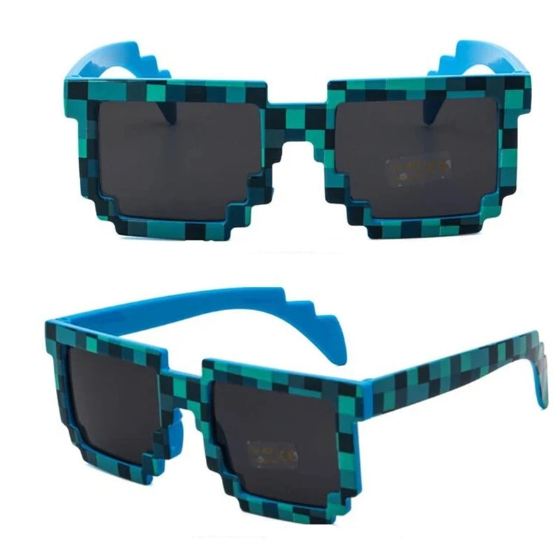 Óculos Infantis Estilo Pixel