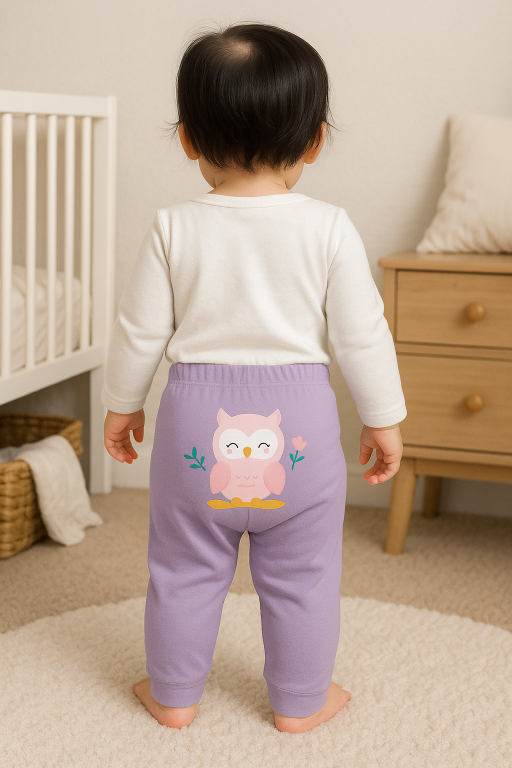 Conjunto Manga Longa - Coruja Encantada