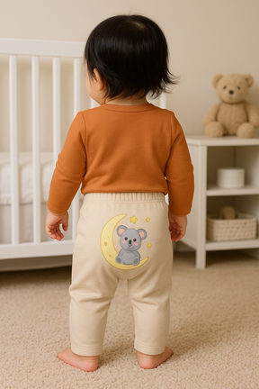 Conjunto Manga Longa - Coala Lunar