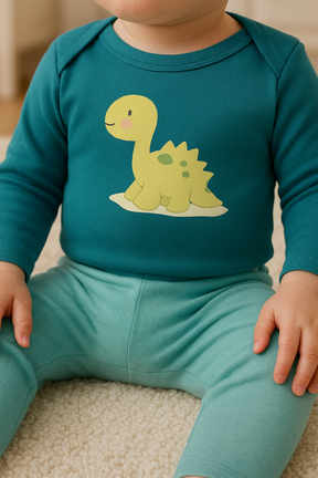 Conjunto Manga Longa - Baby Dino