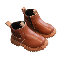 Bota Infantil Unissex Cano Curto – Botinha Fashion Confortável em Couro Sintético