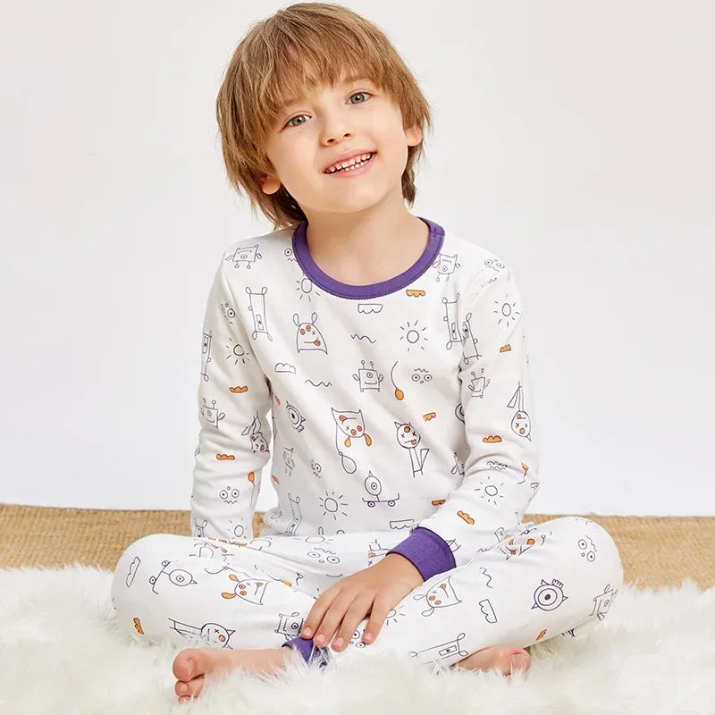 Pijama Infantil de Algodão