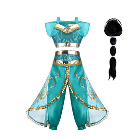 Fantasia Infantil Princesa Jasmine – Festa & Imaginação