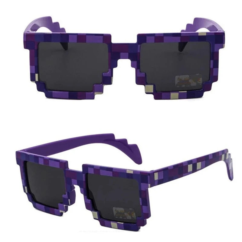 Óculos Infantis Estilo Pixel
