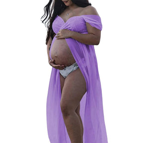 Vestido Maternidade para Ensaio Fotográfico