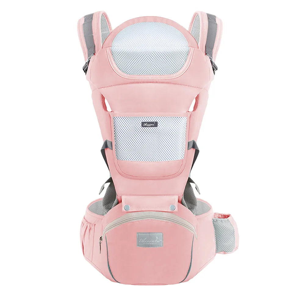 Canguru Ergonômico Multifuncional com Banco de Apoio