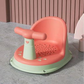 Assento de Banho Infantil com Almofada – Cadeira Antiderrapante e Confortável para Bebês