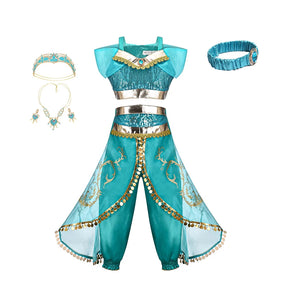 Fantasia Infantil Princesa Jasmine – Festa & Imaginação