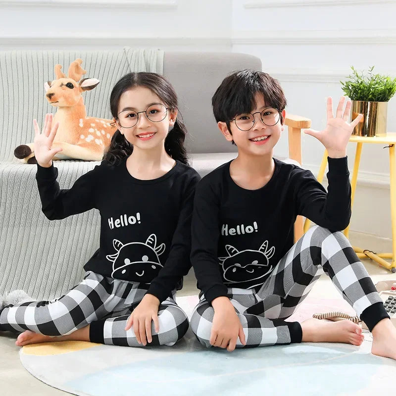 Pijama Infantil de Algodão