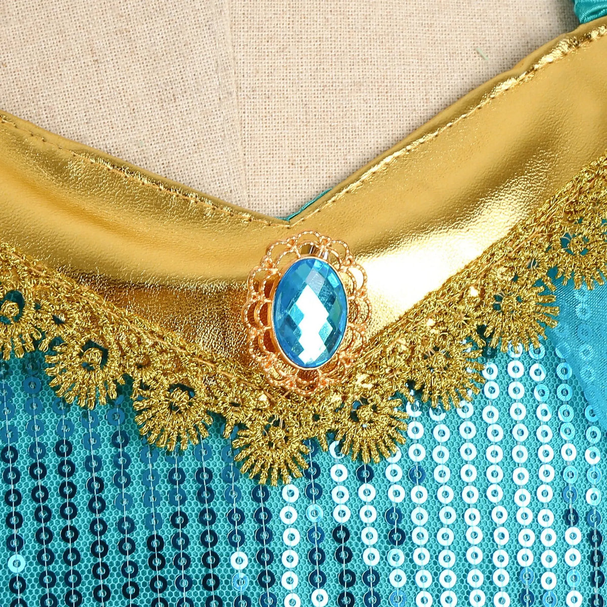 Fantasia Infantil Princesa Jasmine – Festa & Imaginação