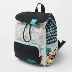 Mochila Infantil Disney de Cordão – Mochila Escolar de Luxo com Personagem Fofo