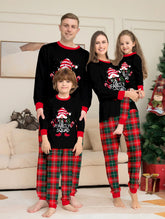 Conjunto Pijamas Família Natal – Papai, Mamãe, Filhos, Bebé e Pet