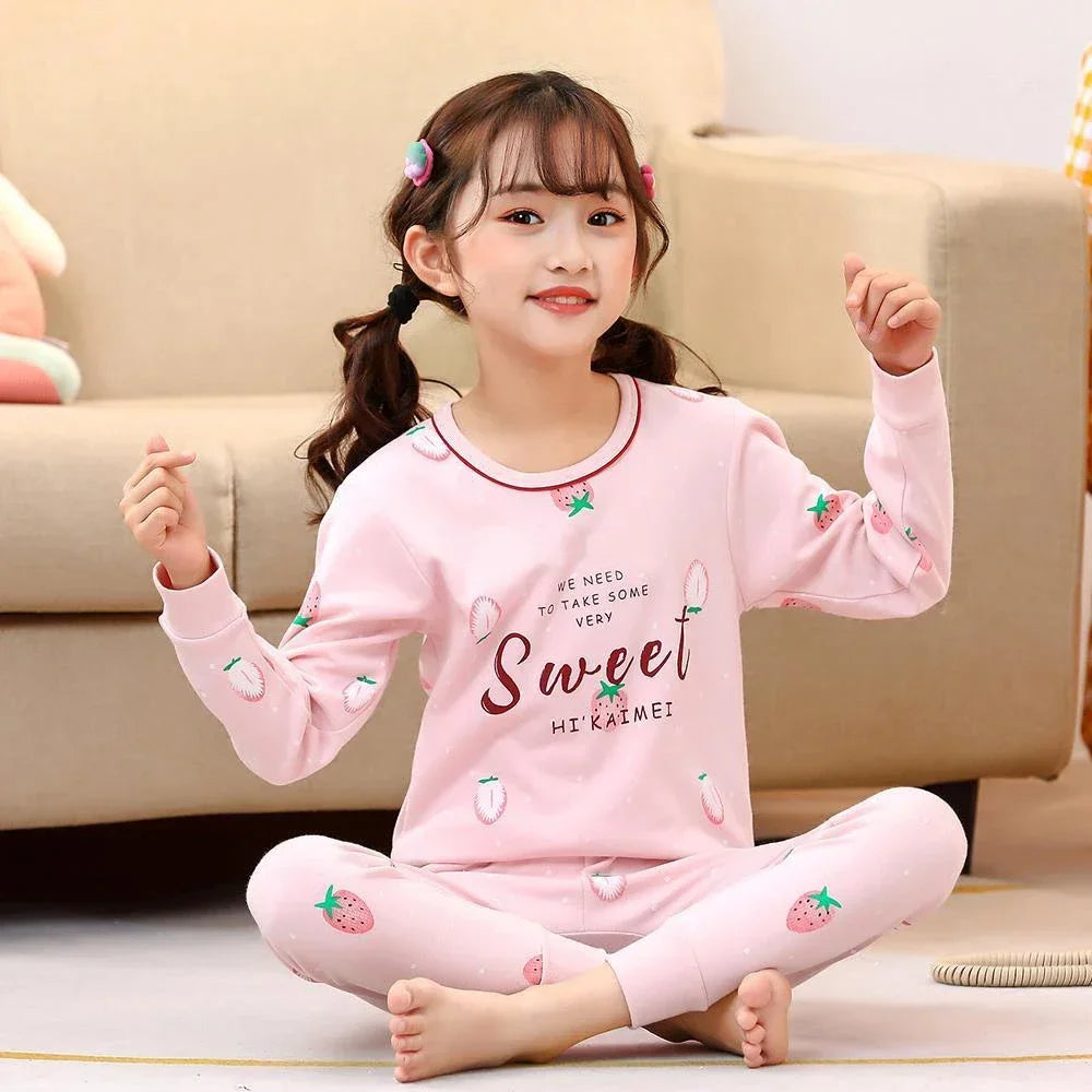 Pijama Infantil de Algodão