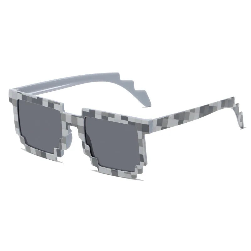 Óculos Infantis Estilo Pixel