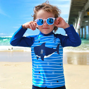 Conjunto Infantil Manga Longa com Proteção Solar FPS 50
