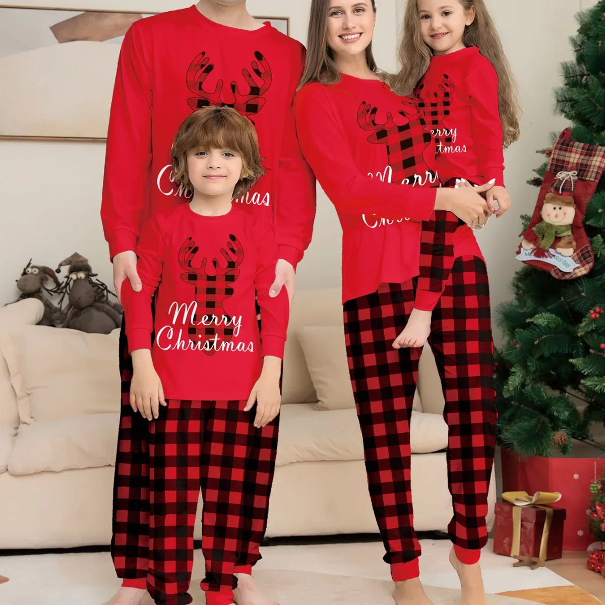 Conjunto Natal Família Completa
