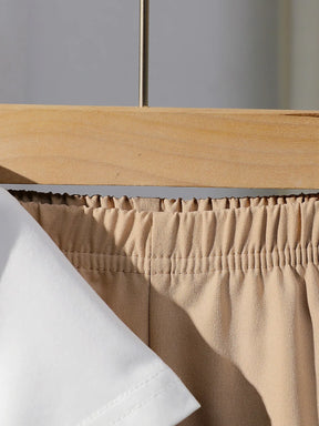 Conjunto Infantil Masculino de Verão – Camiseta Polo e Short com Detalhes em Xadrez Clássico