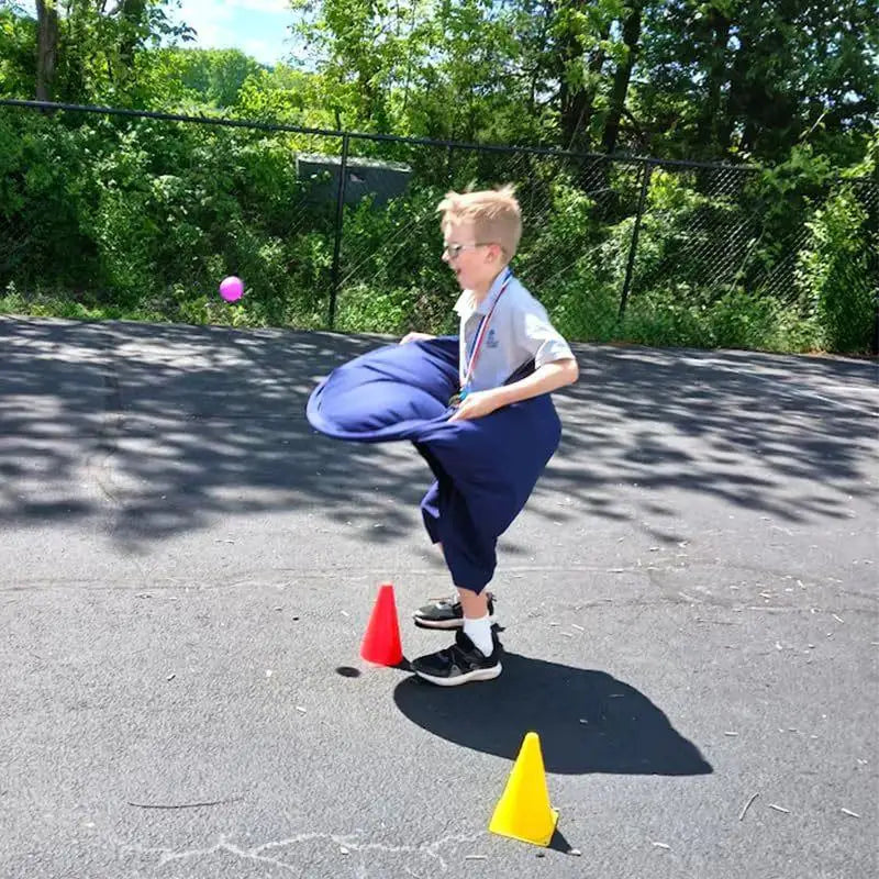 Saco de Corrida Infantil Colorido – Brinquedo Educativo para Gincanas e Atividades ao Ar Livre