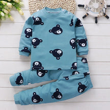Conjunto Infantil Dinossauro – Pijama Confortável com Blusa e Calça para Meninos e Meninas