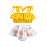 Conjunto Biquíni Infantil com Laços