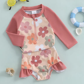 Conjunto Infantil de Praia para Meninas