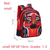 Mochila Infantil 3D Carro Impermeável – Leve e Resistente