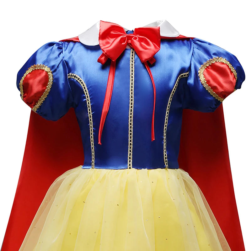 Vestido Princesa Branca de Neve – Infantil