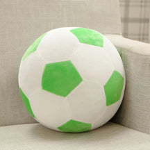 Bola de Pelúcia Decorativa em Formato de Futebol – Almofada Divertida para Crianças e Adultos
