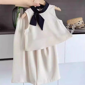 Conjunto Casual com Laço