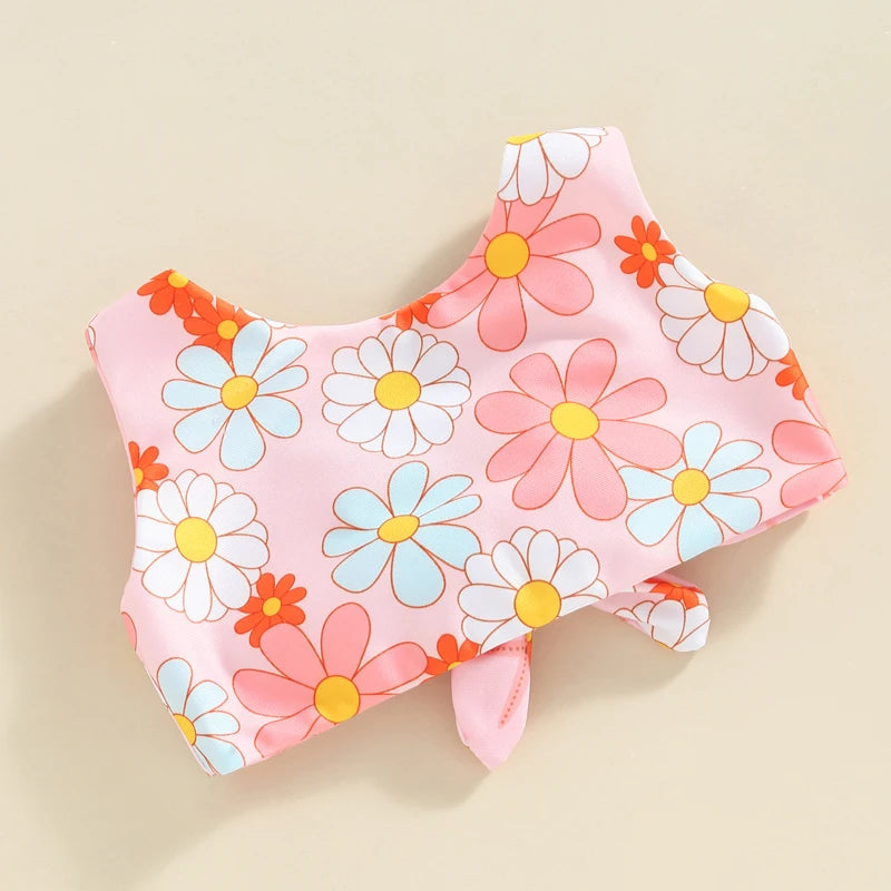 Conjunto de Praia Infantil Menina 3 Peças