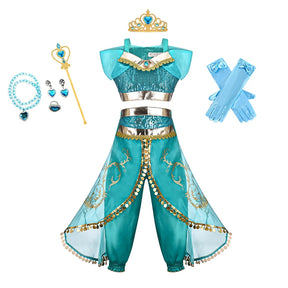 Fantasia Infantil Princesa Jasmine – Festa & Imaginação